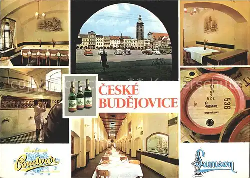Ceske Budejovice Bier Budvar Restaurant Kat. Budweis Ceske Budejovice