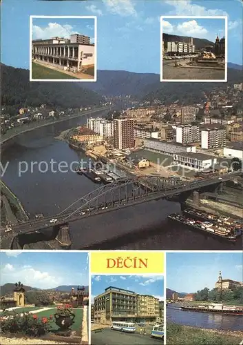 Decin Boehmen Restaurant Atlantic Club Kat. Decin