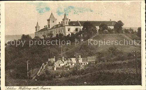 Angern Sachsen Anhalt Schloss Wolfsberg Kat. Angern