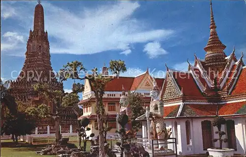 Bangkok Temple of Dawn Wat Arun Kat. Bangkok