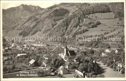 Ternberg mit Enns Kraftwerk Kat. Ternberg