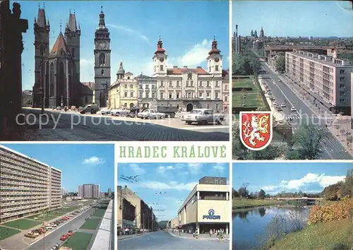 Hradec Kralove Kirchen Neubaugebiet Prior Labe Kat. Hradec Kralove Koeniggraetz