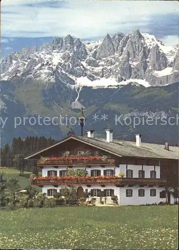 Wilder Kaiser St. Johann Bauernhof Kat. Wildermieming