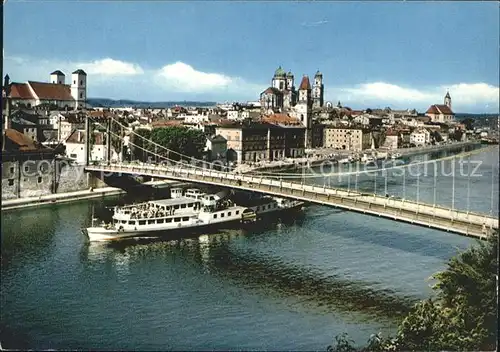 Passau Donaubruecke Kat. Passau