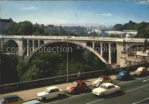 Luxembourg Luxemburg Pont Adolphe Kat. Luxembourg