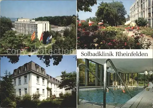 Rheinfelden AG Solbadklinik Rheinfelden  Kat. Rheinfelden