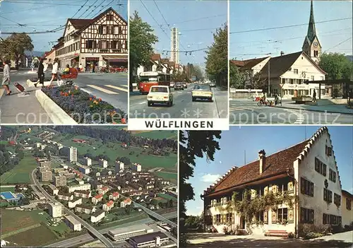 Wuelflingen Winterthur Fliegeraufnahme Ortsansichten Kat. Winterthur