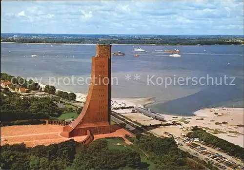 Laboe Fliegeraufnahme Marine Ehrenmal U 995 Kat. Laboe