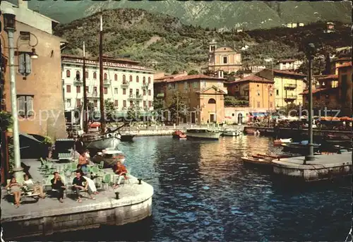 Malcesine Lago di Garda Hafen  Kat. Malcesine