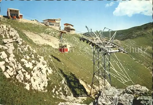 Malcesine Lago di Garda Drahtseilbahn Monte Baldo  Kat. Malcesine