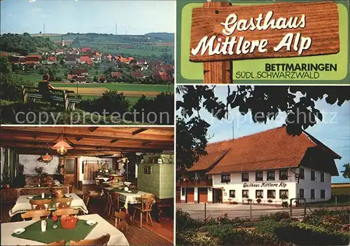 Stuehlingen Gasthaus Mittlere Alp  Kat. Stuehlingen