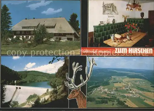 Brenden uehlingen Birkendorf Gasthaus Zum Hirschen  Kat. uehlingen Birkendorf