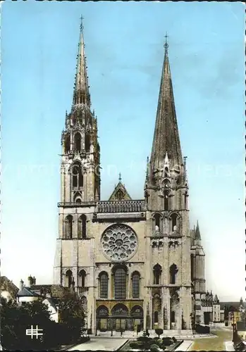 Chartres Eure et Loir La Cathedale Kat. Chartres