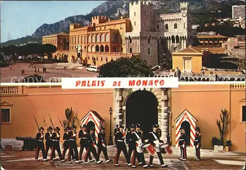 Monte Carlo Palast Wachabloesung Kat. Monte Carlo