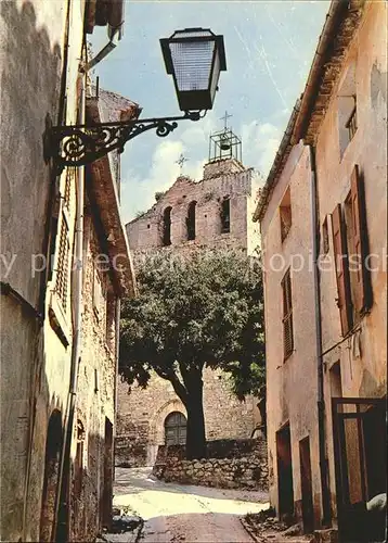 Le Castelet Rue pittoresque mit Kirche Kat. Arles