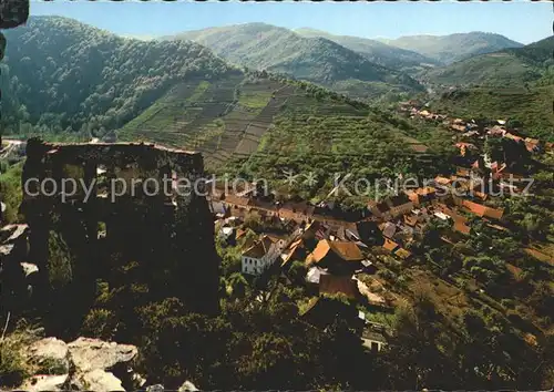 Senftenberg Niederoesterreich Blick von der Ruine Kat. Senftenberg