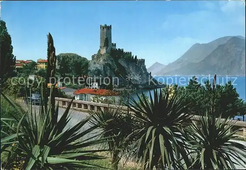 Malcesine Lago di Garda Das Schloss Kat. Malcesine