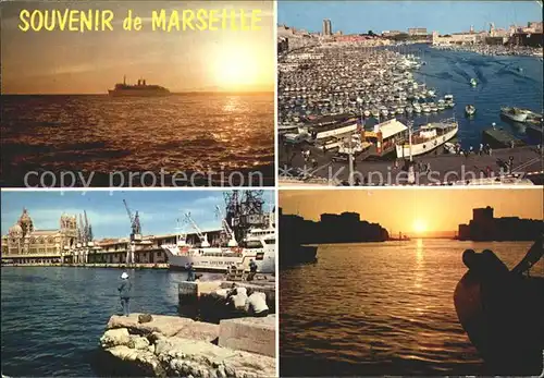 Marseille Hafen  Kat. Marseille