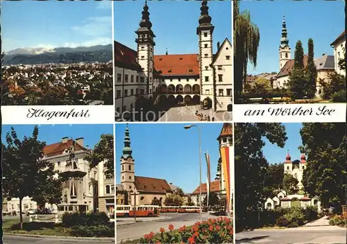 Klagenfurt Woerthersee Landhaushof Heiligen- Geist- Kirche Heuplatz  / Klagenfurt /Klagenfurt-Villach