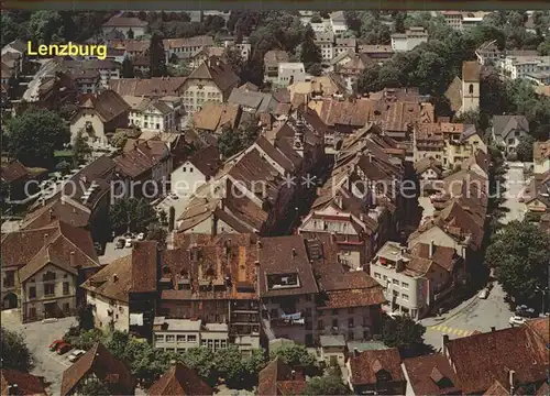 Lenzburg Vom Schloss aus gesehen Kat. Lenzburg