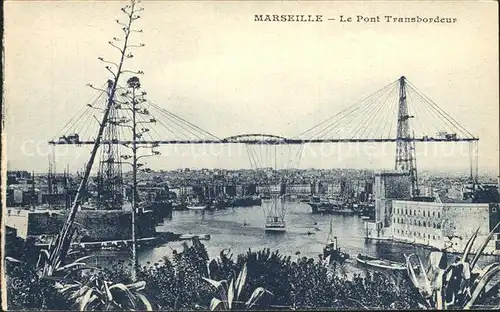 Marseille Le Port Transborderu Kat. Marseille