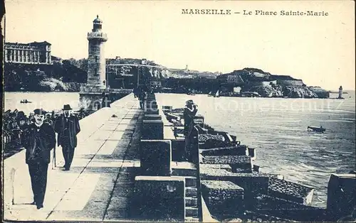 Marseille Le Phare Sainte Marie Kat. Marseille