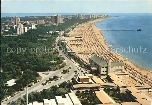 Lignano Fliegeraufnahme Strand  Kat. Lignano