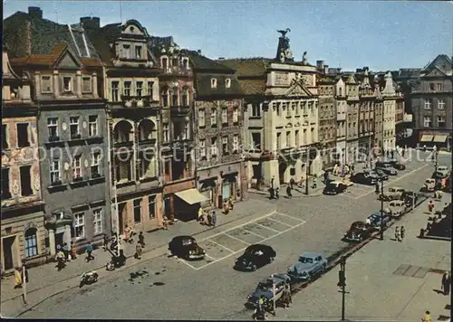 Poznan Posen Fragment Starego Rynku Kat. Poznan