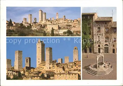 Siena Citta di San Gimignano Kat. Siena