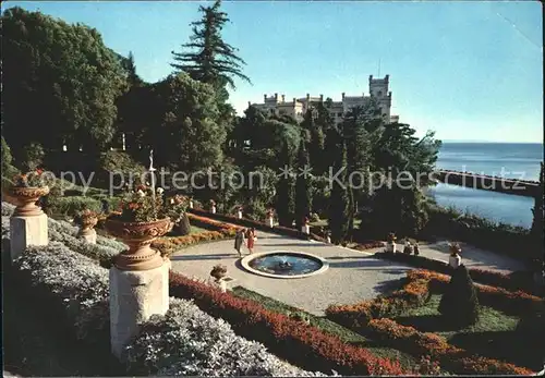 Trieste Parco di Miramare Park Kat. Trieste