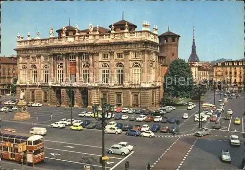 Torino Piazza Castello Palazzo Madama e Mole Antonelliana Monumento Kat. Torino