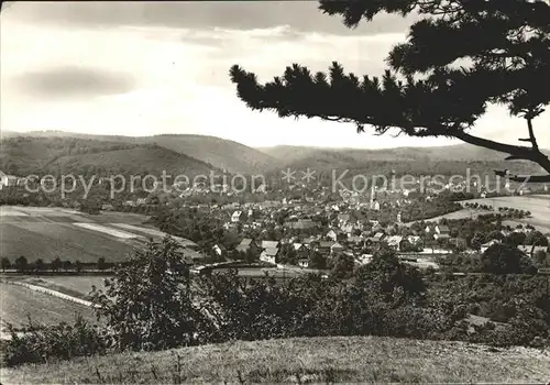 Bad Suderode Panorama Blick vom Bueckeberg Kat. Bad Suderode