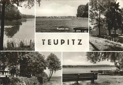 Teupitz Partien am Teupitzer See Kat. Teupitz