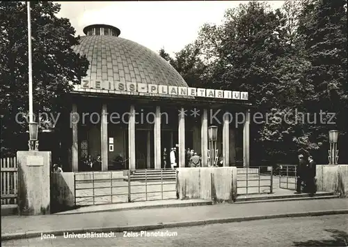 Jena Zeiss Planetarium Universitaetsstadt Kat. Jena