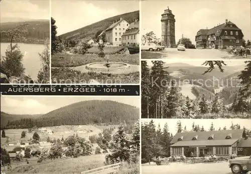 Auersberg Wildenthal Talsperre des Friedens Berghotel Bockautal HO Selbstbedienung Kat. Eibenstock