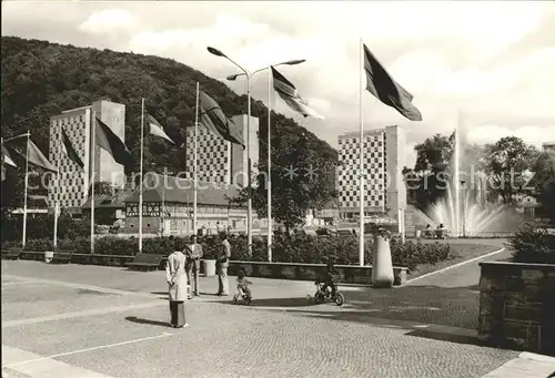 Suhl Thueringer Wald Ernst Thaelmann Platz Kat. Suhl