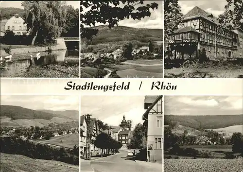 Stadtlengsfeld Teilansichten Kirche Sanatorium Kat. Stadtlengsfeld