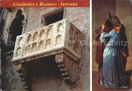 Verona Veneto Giulietta e Romeo Balcone di Giulietta Kat. Verona