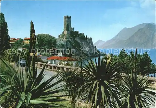 Malcesine Lago di Garda Castello Schloss Gardasee Kat. Malcesine