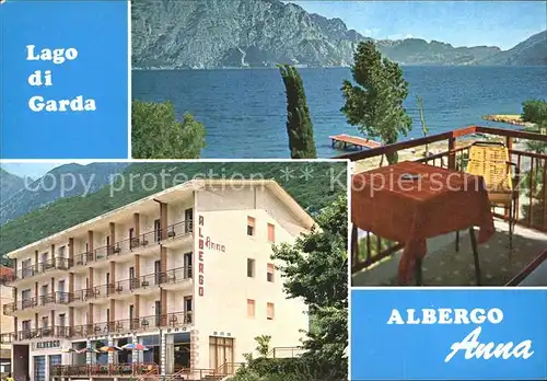 Malcesine Lago di Garda Albergo Anna Gardasee Kat. Malcesine