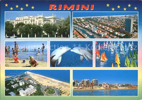 Rimini Grand Hotel Strand Segelregatta Delphine Kat. Rimini
