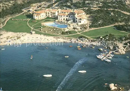 Olbia Capo Ceraso Hotel Li Cuncheddi Fliegeraufnahme Kat. Olbia