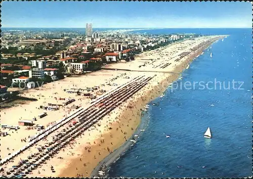 Rimini Spiaggia Strand Fliegeraufnahme Kat. Rimini