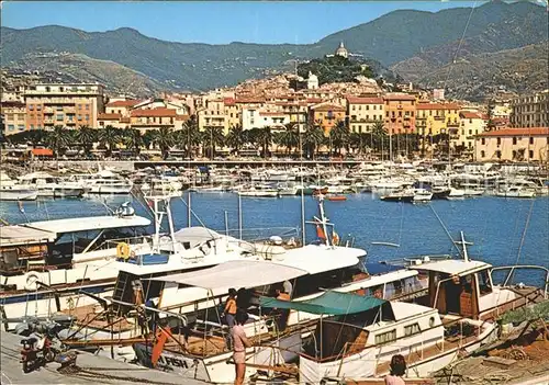 San Remo Porto Hafen Motorboote Kat. San Remo