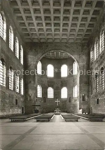 Trier Basilika jetzt ev Kirche Kat. Trier