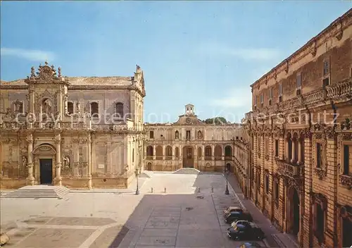 Lecce Piazza Duomo Domplatz Kat. Lecce