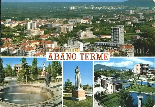 Abano Terme Thermalbad Quelle Statue Kat. Abano Terme