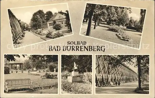Bad Duerrenberg Solbad Pavillon Kurpark Gradierwerk Kat. Bad Duerrenberg