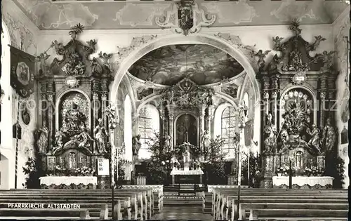 Altstaedten Allgaeu Pfarrkirche Inneres