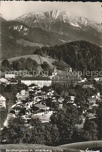 Berchtesgaden mit Untersberg Kat. Berchtesgaden